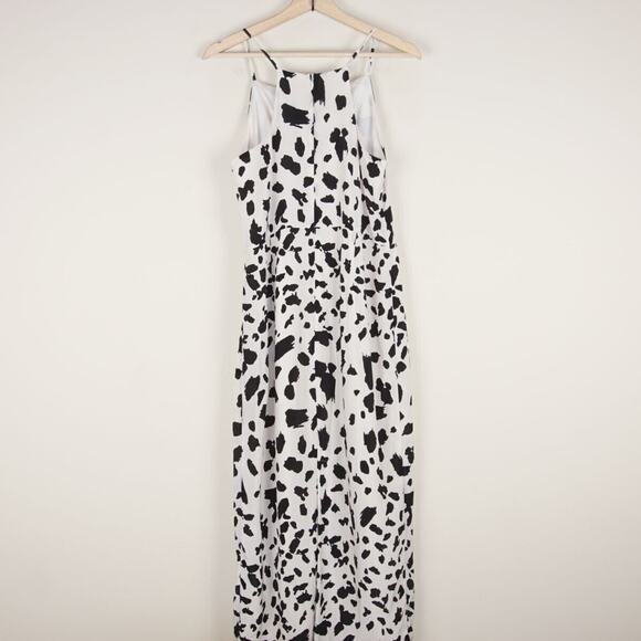 Just Female Leopard Tan Black Print Late Maxi Dress Womens Sz S - Picture 4 of 11